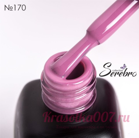 Гель - лак Serebro 170, 11 мл