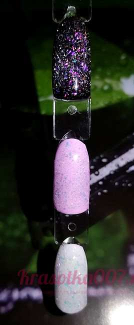 Shanteri, Топ для гель-лака Галактика без липкого слоя, 3,8 мл.