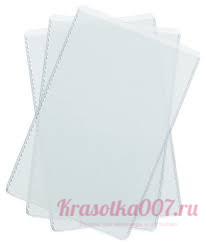 Обложка-карман для проездных документов и карт, ПВХ, прозрачный, 65*98, ДПС