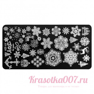 Пластина для стемпинга xy-z31