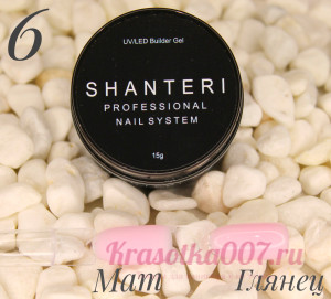 Shanteri UV/LED Builder Gel 15гр №6