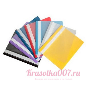 Папка-скоросшиватель пласт А4 асс