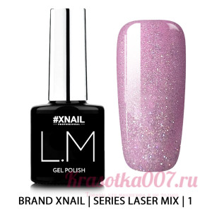 XNAIL Гель лак lASER MIX , 10 мл, 1