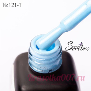 Гель - лак Serebro 121/1, 11 мл