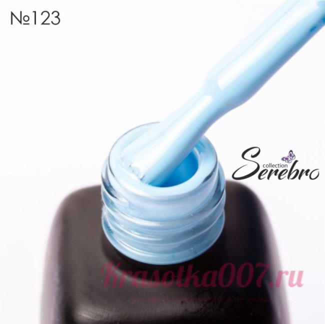 Гель - лак Serebro 123, 11 мл