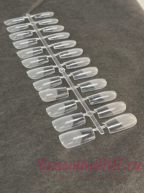 Гелевые типсы квадрат, 24 шт