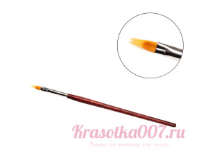 Кисть для градиента деревянная ручка