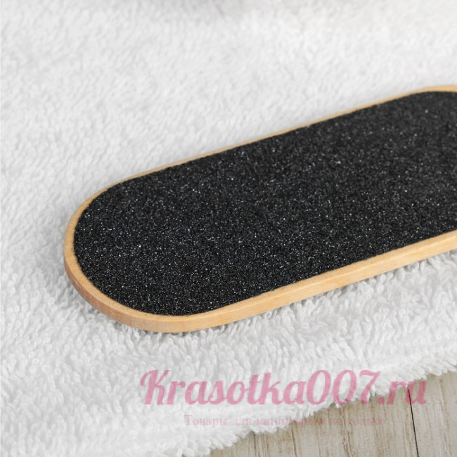 Терка для ног 2 стороны "Из сибири с любовью"