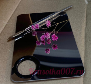 Планшет металлический для смешивания гелей