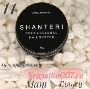 Shanteri UV/LED Builder Gel 15гр №11