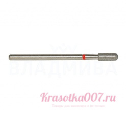 Фреза алмазная бочонок 3мм Владмива (РосБел) ,мягкий абразив, р52