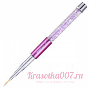 Кисть тонкая для маникюра Monja 9 мм