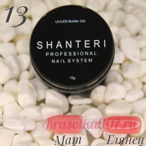 Shanteri UV/LED Builder Gel 15гр №13