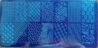 Пластина для стемпинга vins 02