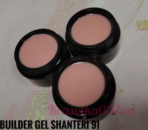 Shanteri UV/LED Builder Gel 15гр №91