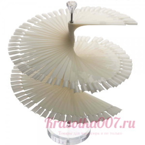 Веер палитра для гель-лаков на подставке ,100шт