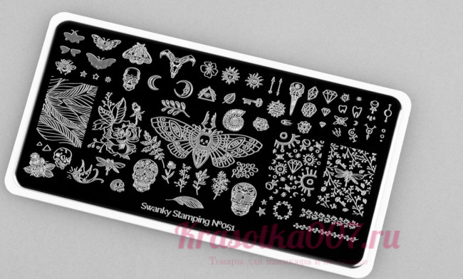 Пластина для стемпинга Nicole Diary-178