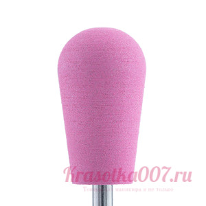Полир силикон-карбидный Конус обратный 10 мм. розовый 510