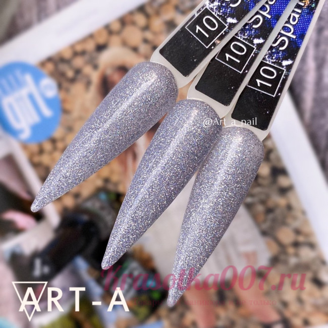 Гель лак Art-A серия Spark 010, 8ml