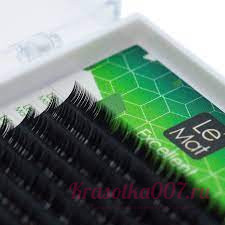 Ресницы черные Le Maitre Excellent 20 линий L top 0.10 mix 6-13 mm