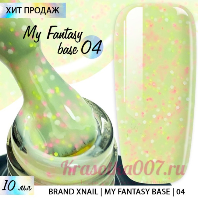 XNAIL My Fantasy Base,10 мл, 4