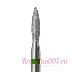 Фреза Кмиз пламя 2.1 мм, жесткий абразив. к13