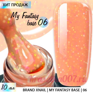 XNAIL My Fantasy Base,10 мл, 6