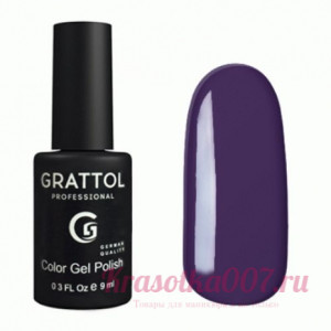ГЕЛЬ-ЛАК GRATTOL GTC010 EGGPLANT, 9МЛ