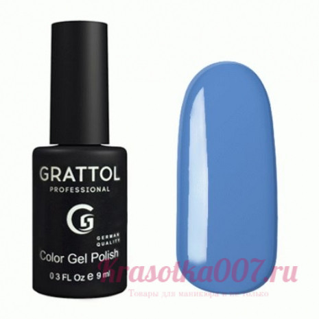 ГЕЛЬ-ЛАК GRATTOL GTC013 LIGHT BLUE, 9МЛ