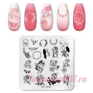 Пластина для стемпинга py-F015