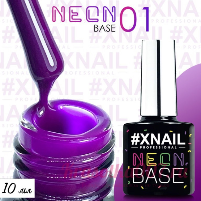 XNAIL Neon Base,10 мл, 1
