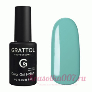 ГЕЛЬ-ЛАК GRATTOL GTC017 WHITE BLUE, 9МЛ
