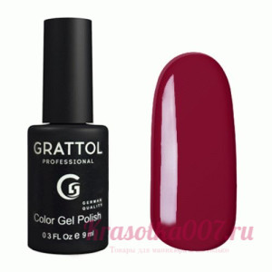 ГЕЛЬ-ЛАК GRATTOL GTC020 RED RUBY, 9МЛ