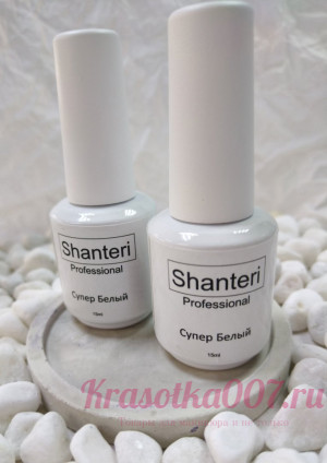 Shanteri Гель-лак Супер белый, 15мл.