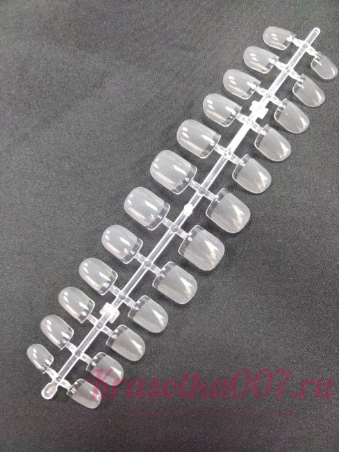 Гелевые типсы квадрат широкий 24 шт