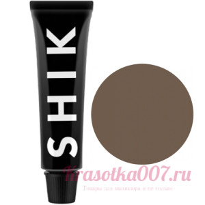 Краска для бровей и ресниц ,цвет серо-коричневый, SHIK 15 мл