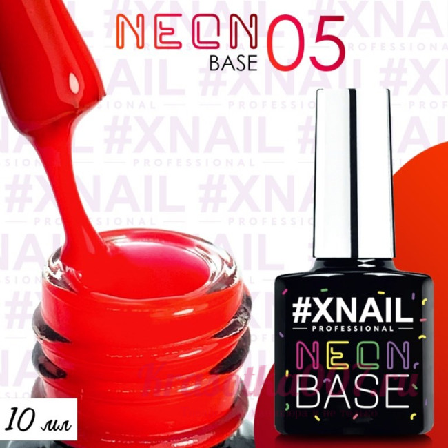 XNAIL Neon Base,10 мл,5