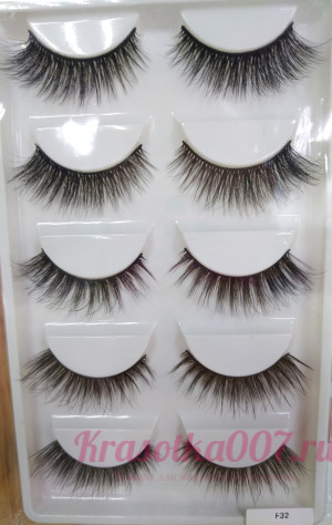 Ресницы накладне 5 пар упаковна