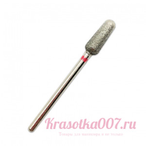 Фреза алмазная почка, 5мм, красная (Китай)