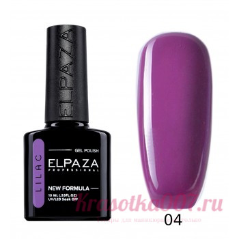 Elpaza, Гель-лак Lilac 004