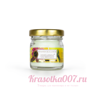 Pantera Organic Умная свеча Monarda oil & lemon 40 мл