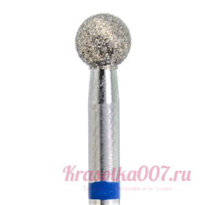Фреза алмазная шар 3.5мм КМИЗ ,средний абразив,к15