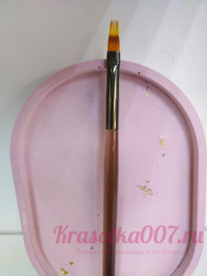 Кисть гребешок прозраная ручка