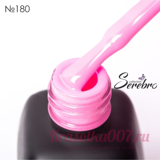 Гель - лак Serebro 180, 11 мл