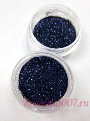 Блестки глубоко синии, 1 гр