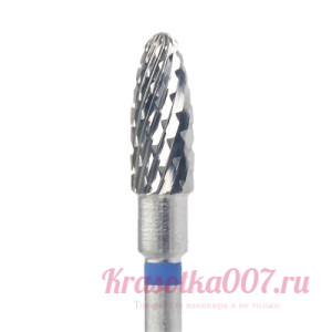 Фреза Кмиз твердоспалав кукуруза синяя насечка 4мм, т2