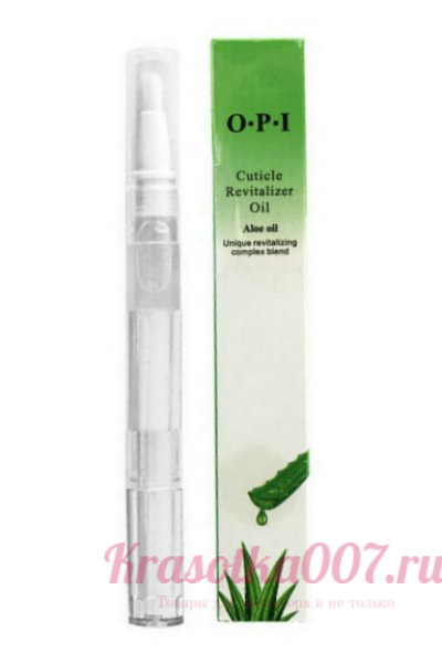 Масло для кутикулы карандашь OPI, алое
