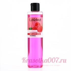Гель для душа, 250 мл, аромат малины, LaVelvet