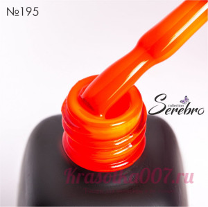Гель-лак "Serebro" №195, 11 мл