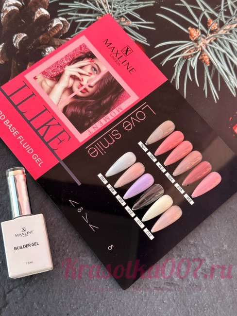 Buider gel для Maxline,09, 15 мл Buider gel для Maxline,09, 15 мл